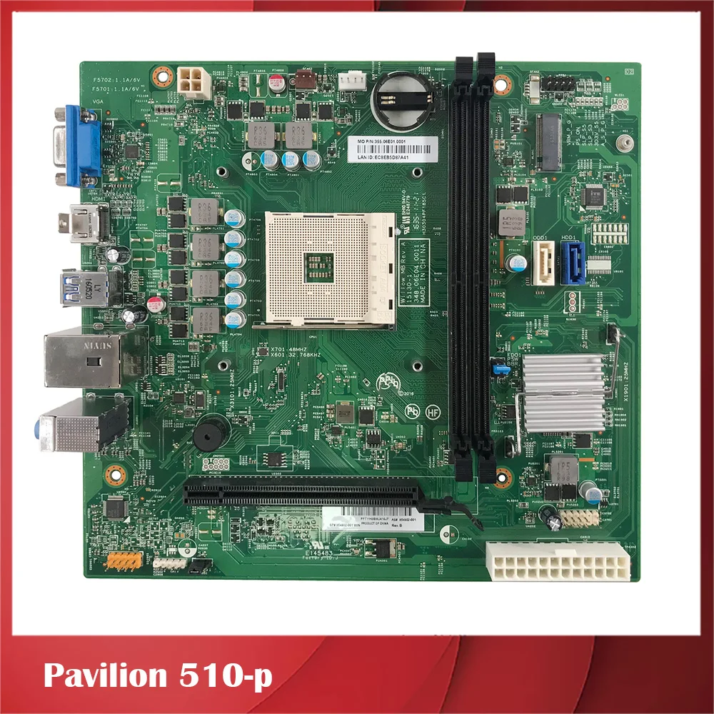 Original Motherboard For HP Pavilion 510-p AM4 15130-1 854902-001 854902-601 Fully Tested, Good Quality