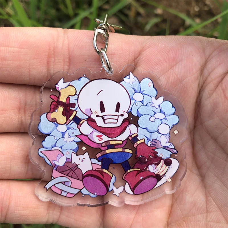 Брелок для ключей из игры Undertale Sans аксессуары косплея брелок с подвеской