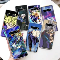 dragon ball trunks coque phone case for samsung galaxy s22 s21 s20 ultra fe s10 plus s10e s9 s8 s7 s6 edge lite soft cover