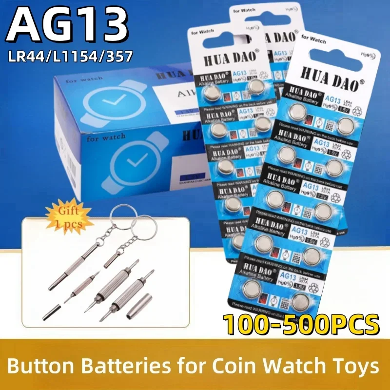 Аккумулятор большой емкости LR44 L1154F AG13 SR44