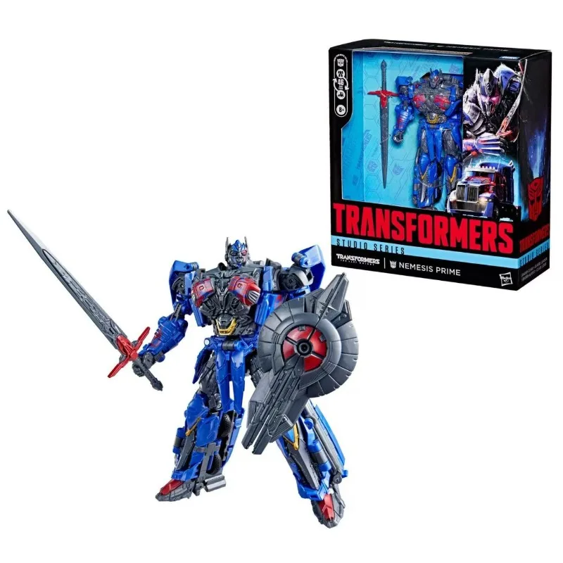 Фото В наличии: Игрушки Hasbro Transformers Studio Series, модели Немезис Прайм, аниме-фигурки, роботы, экшн-фигурки, подарки, товары для хобби №4