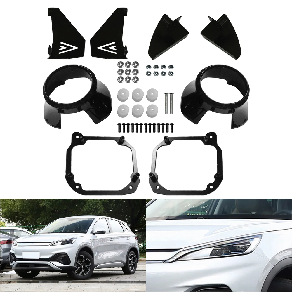 Адаптер для автомобильной фары Taochis кронштейн фар BYD Yuan Plus ATTO 3 2022-2023 ближнего