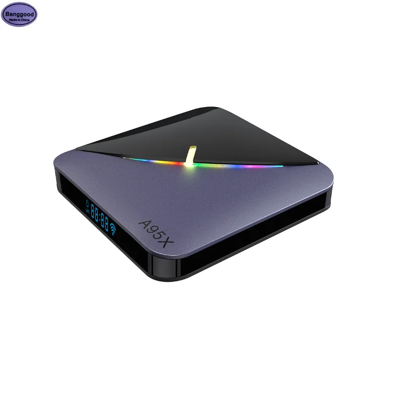 

Banggood A95X F3 Air II Amlogic S905W2 Quad Core G31 GPU Android 11 Smart TV Box 2.5G 5GWIFI Bluetooth 5.0 RGB Lighting Youtube