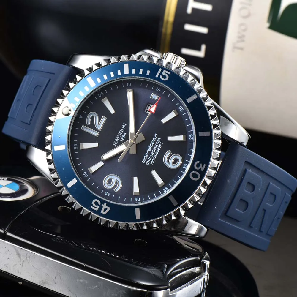 

New Original Brand Watches For Mens Top Quality Multifunction Sports Watch Business Automatic Date Luminous Quartz AAA Clocks