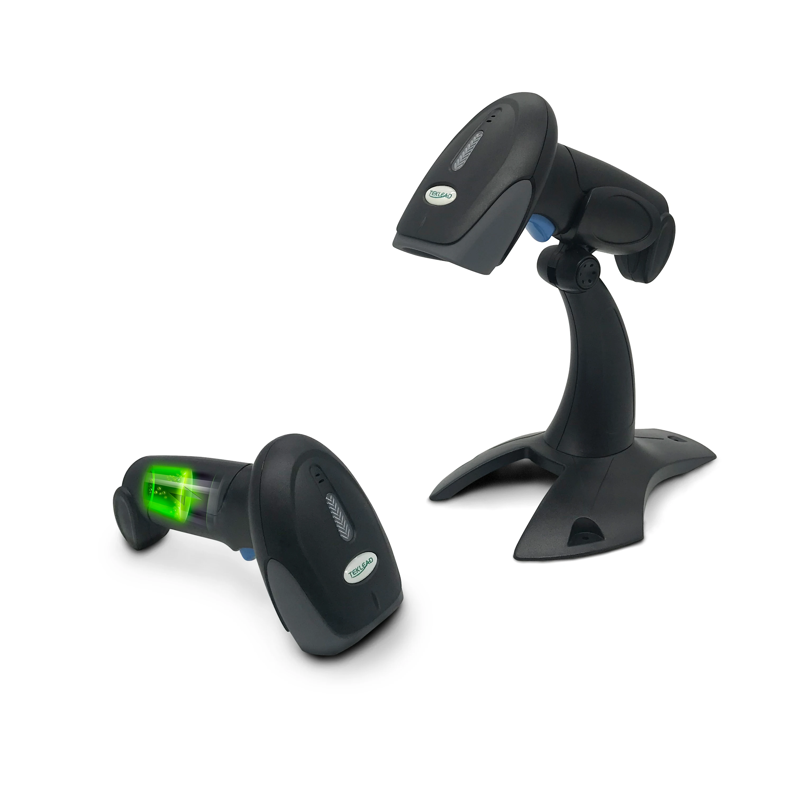 Фото Ручной 2D-сканер штрих-кода Проводной USB-интерфейс 2,4G Bluetooth беспроводной считыватель штрих-кода можно считыть 1D QR-код PDF417 №5