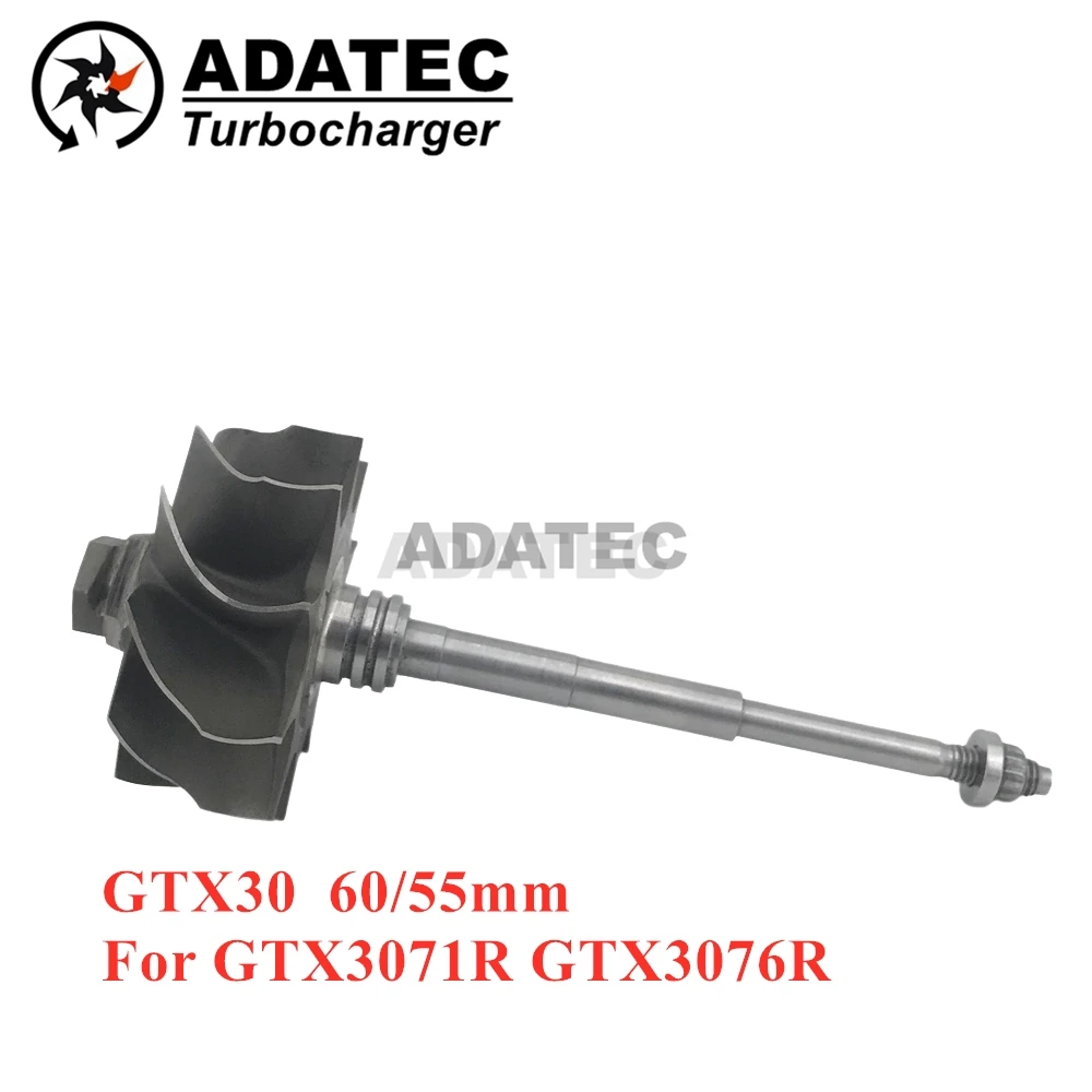 Колесо турбонагнетателя GT30 GTX30 60/55 мм турбина для GT3071R GT3076R GTX3071R GTX3076R