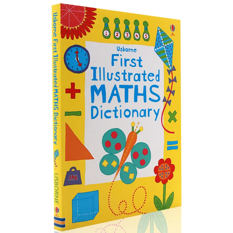 

MiluMilu Usborne First Illustrated Maths Dictionary Full Color Illustration Version Imported English Original Picture Book