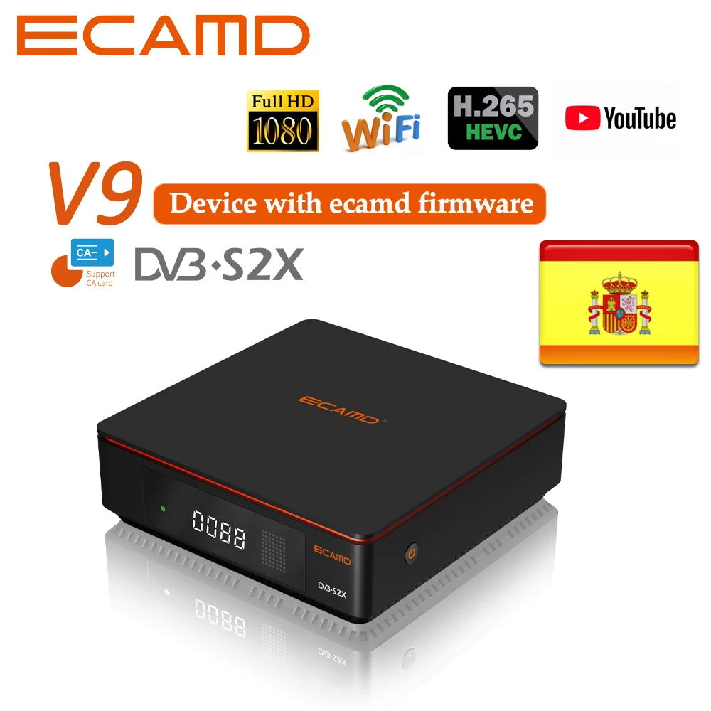 Спутниковый ресивер ECAMD V9 Prime DVB-S/S2/S2X