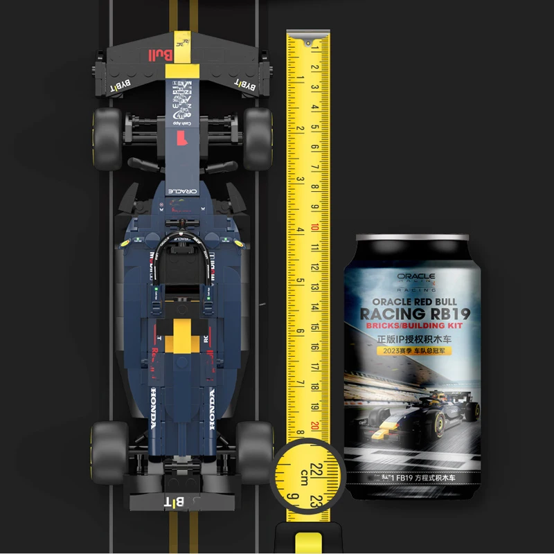 Новинка 1: 9 333 шт. строительные блоки MOC для серии скоростных чемпионов модель RB19