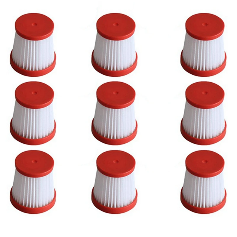 

AT14 9Pcs Hepa Filter For Xiaomi Deerma VC01 Handheld Vacuum Cleaner Accessories Replacement Parts