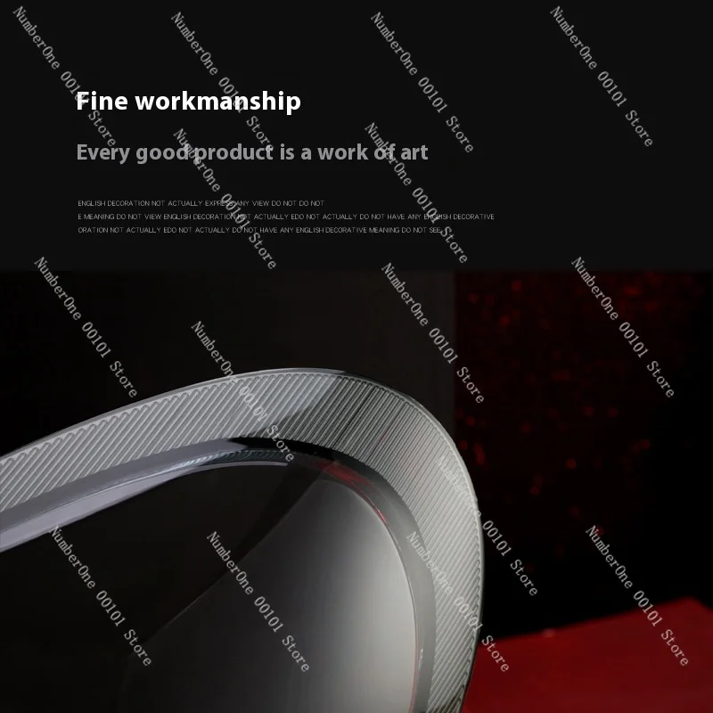 Подходит для больших абажуров Porsche Paramela 10-13 прозрачный корпус абажура передней