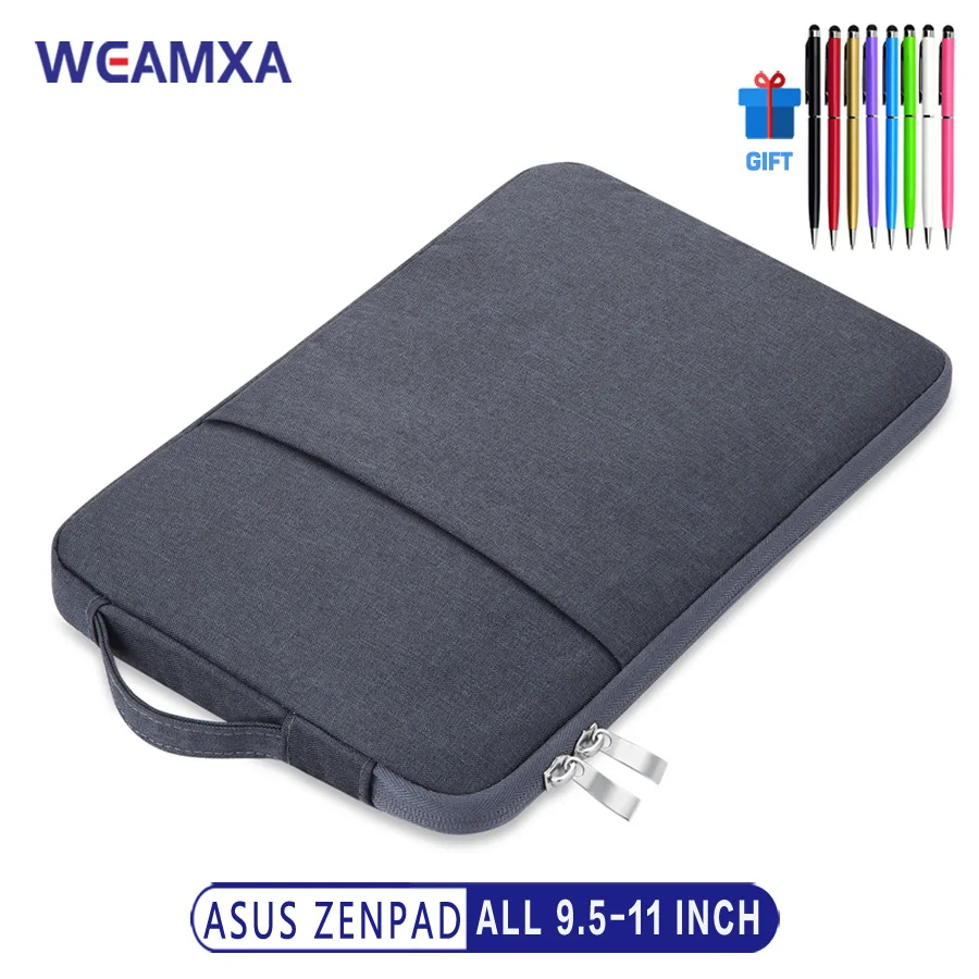 

Case For Asus ZenPad 10 Z300 Z300C Z300CL Tablet Handbag Sleeve Zenpad P021 P01T P01Y P01Z 10.1 Zipper shockproof Cover Pouch