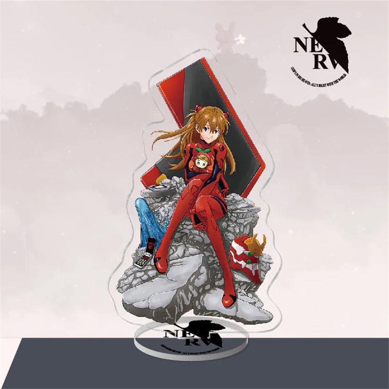 Аниме Евангелион фигурка Ayanami Ray Asuka Langley фигурки героев искусственная игрушка