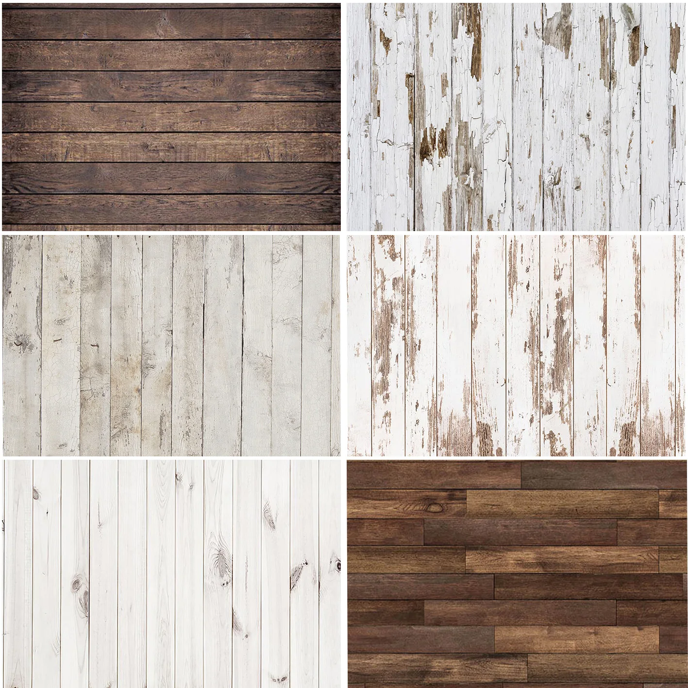

Wooden Floor Photography Backgrounds Customize Vintage Wood Newborn Baby Portrait Backdrops Banner Decoration Studio Props