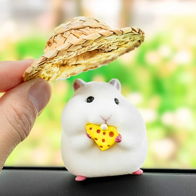 

Аниме, украшение для автомобиля, хомяк, украшение для центральной консоли, милый хомяк, подвеска для салона автомобиля, украшение для автомобиля
