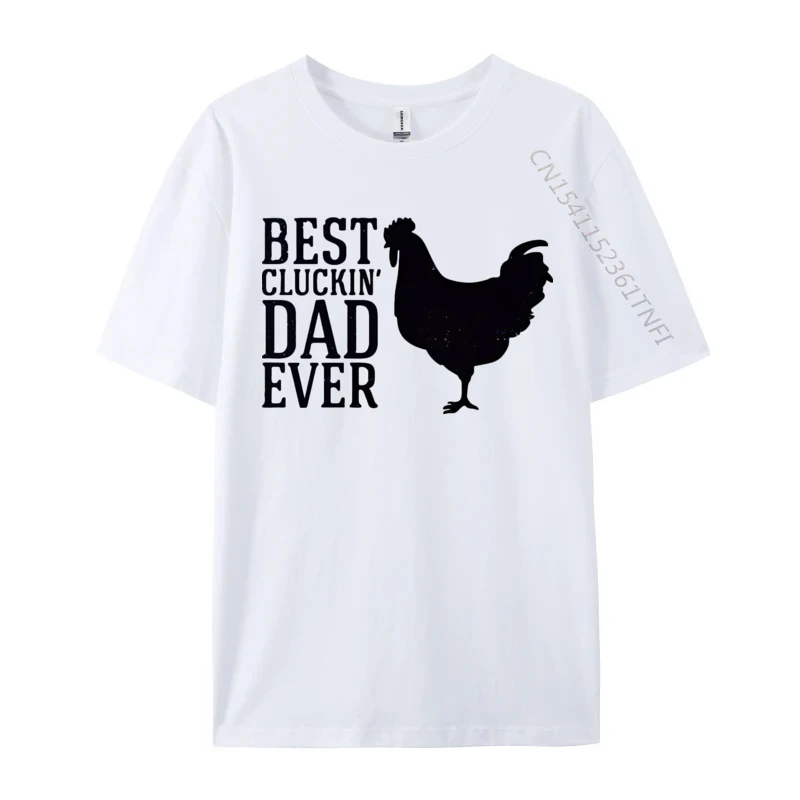 Футболки в 3D стиле хлопковые мужские футболки лучшая Винтажная Футболка Cluckin Dad