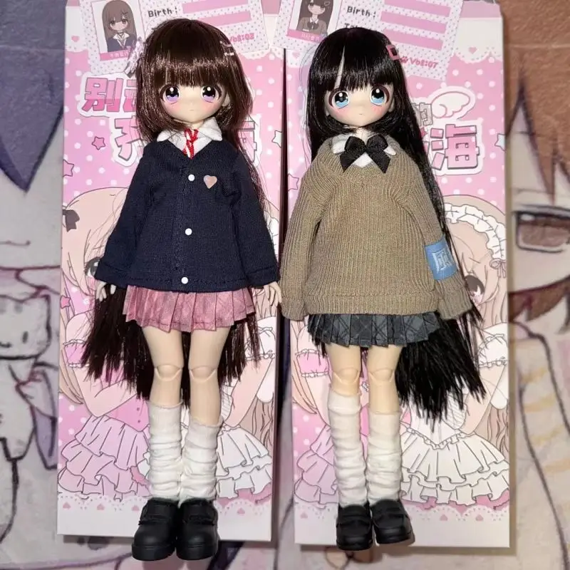 Фото Оригинальная коллекционная фигурка BJD Miralab 1/6 масштаба в закрытой упаковке - «Не трогай мои чёлки» - Таинственное сюрприз-издание, модная коллекционная игрушка №1
