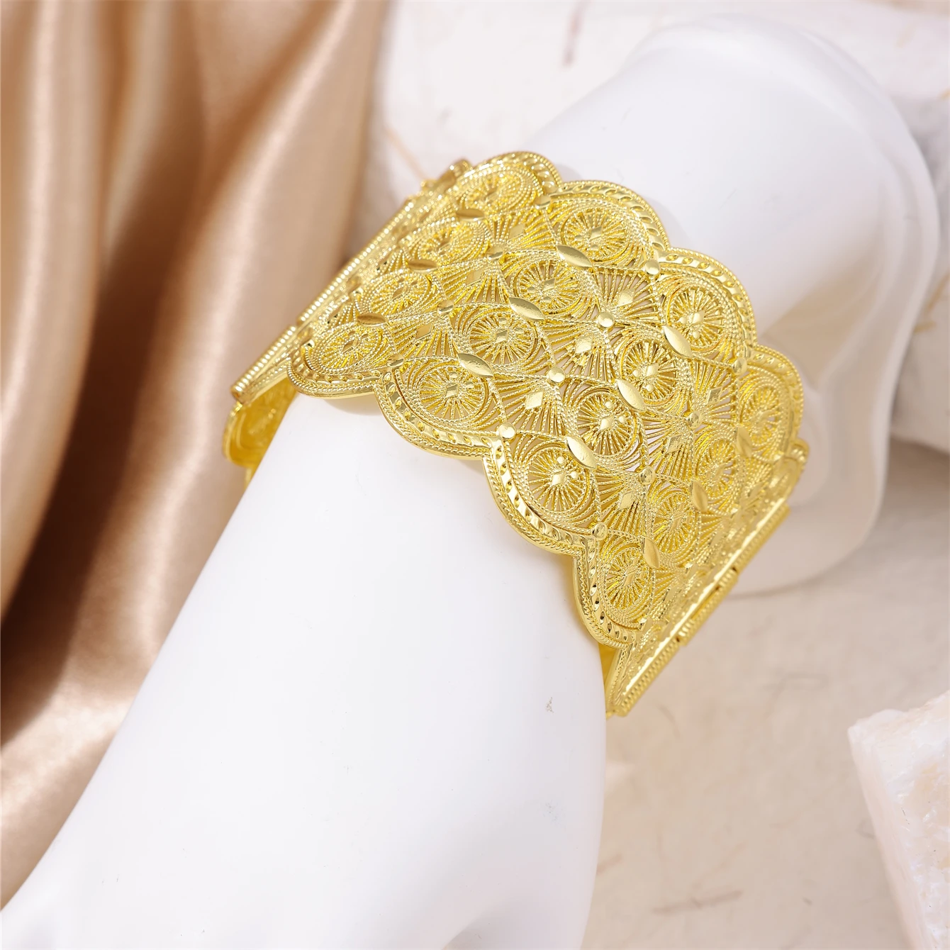 Браслет из сплава в форме глаза Французский Ретро браслет невесты Rngs Алжирские