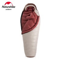 naturehike sleeping bag ultralight waterproof duck down winter heated compression sleeping bags outdoor bbq camping sleeping bag
