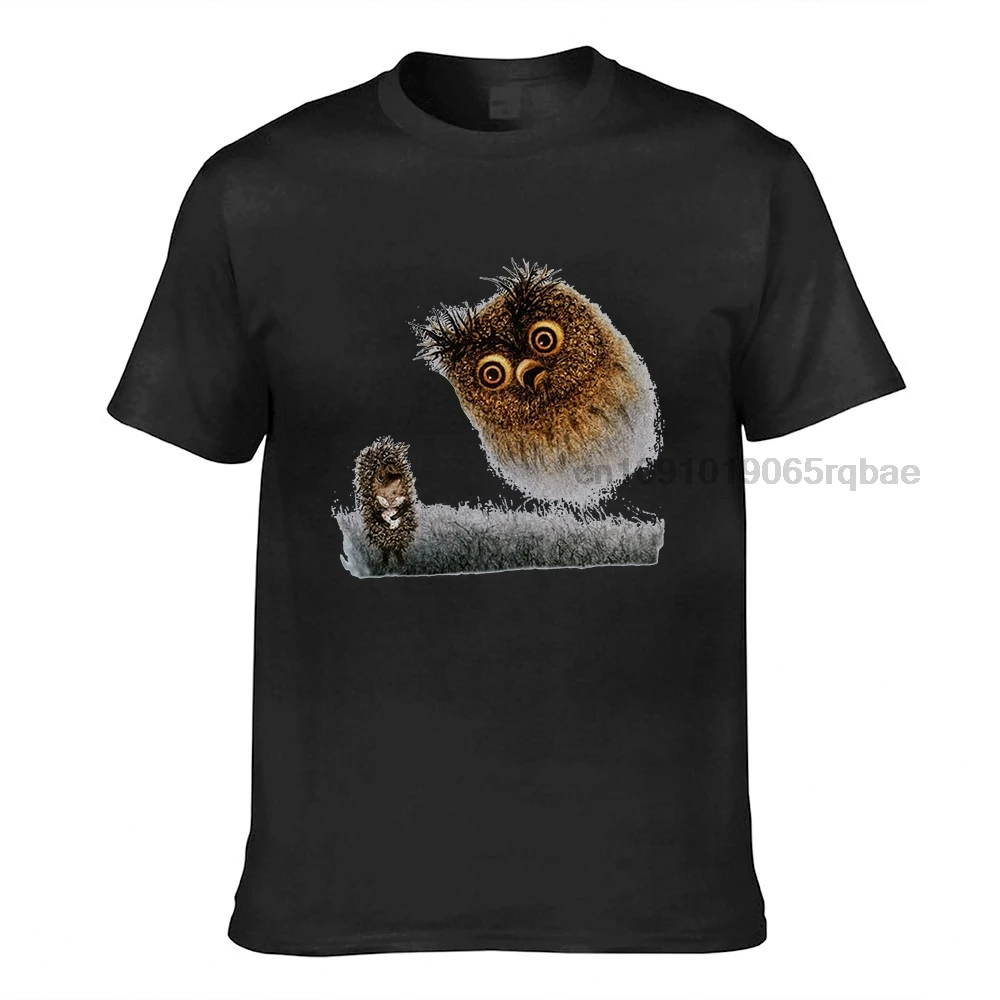 Футболка Yozhik v с рисунком ежика в тумане