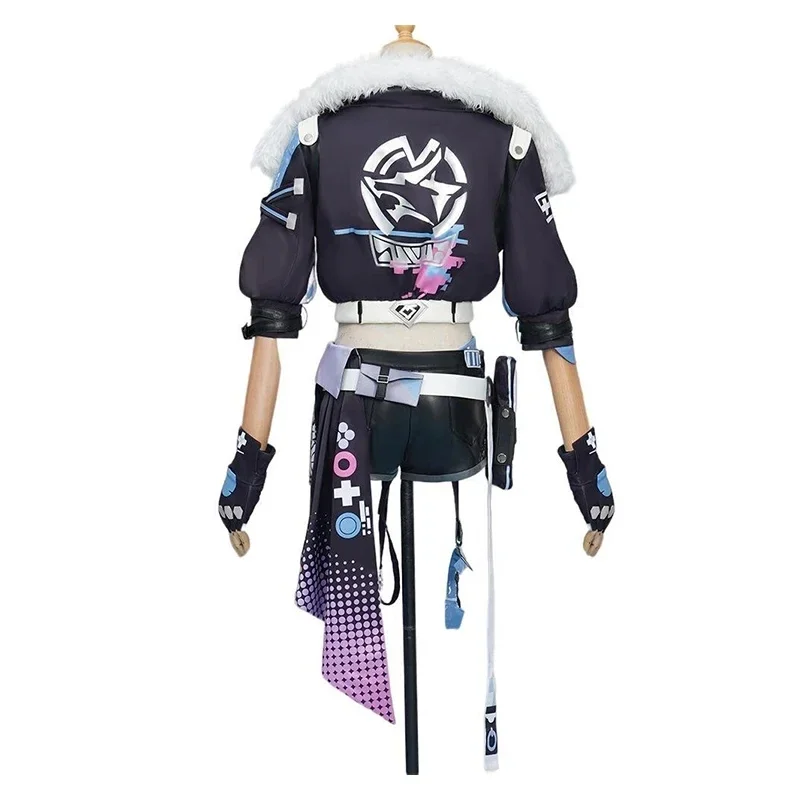 Игра Honkai звезда рельс Серебряный волк косплей костюм милая Мода боевая униформа