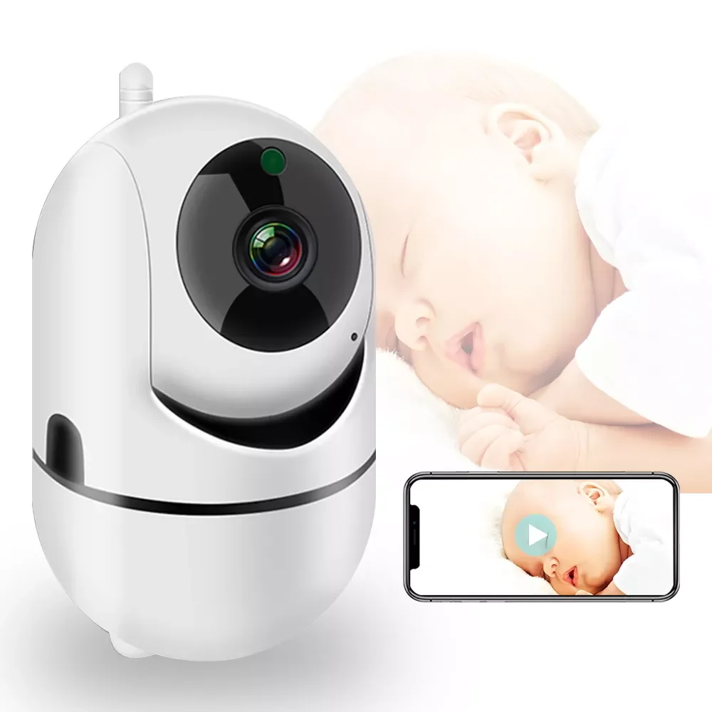 

2023New WiFi Baby Monitor With Camera 1080P HD Video Baby Sleeping Nanny Cam Two Way Audio Night Vision Home Security Babyphone