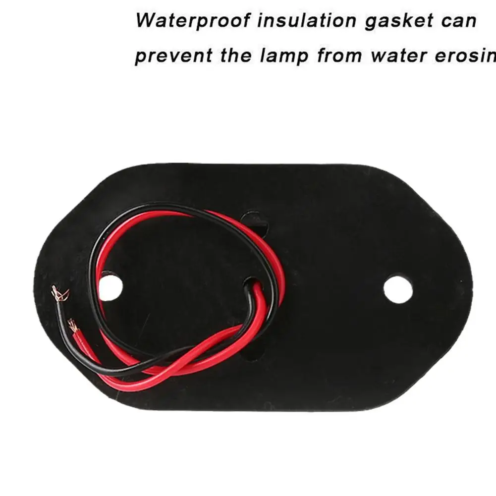 6 светодиодов освещения номерного знака автомобиля 12 В-24 В водонепроницаемый