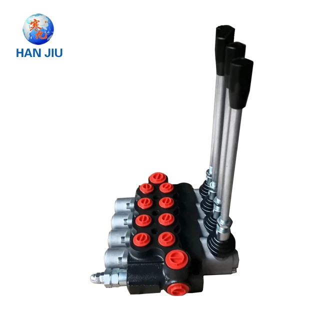 

Hydraulic Manual Control Valve 21 GPM 4 Bank