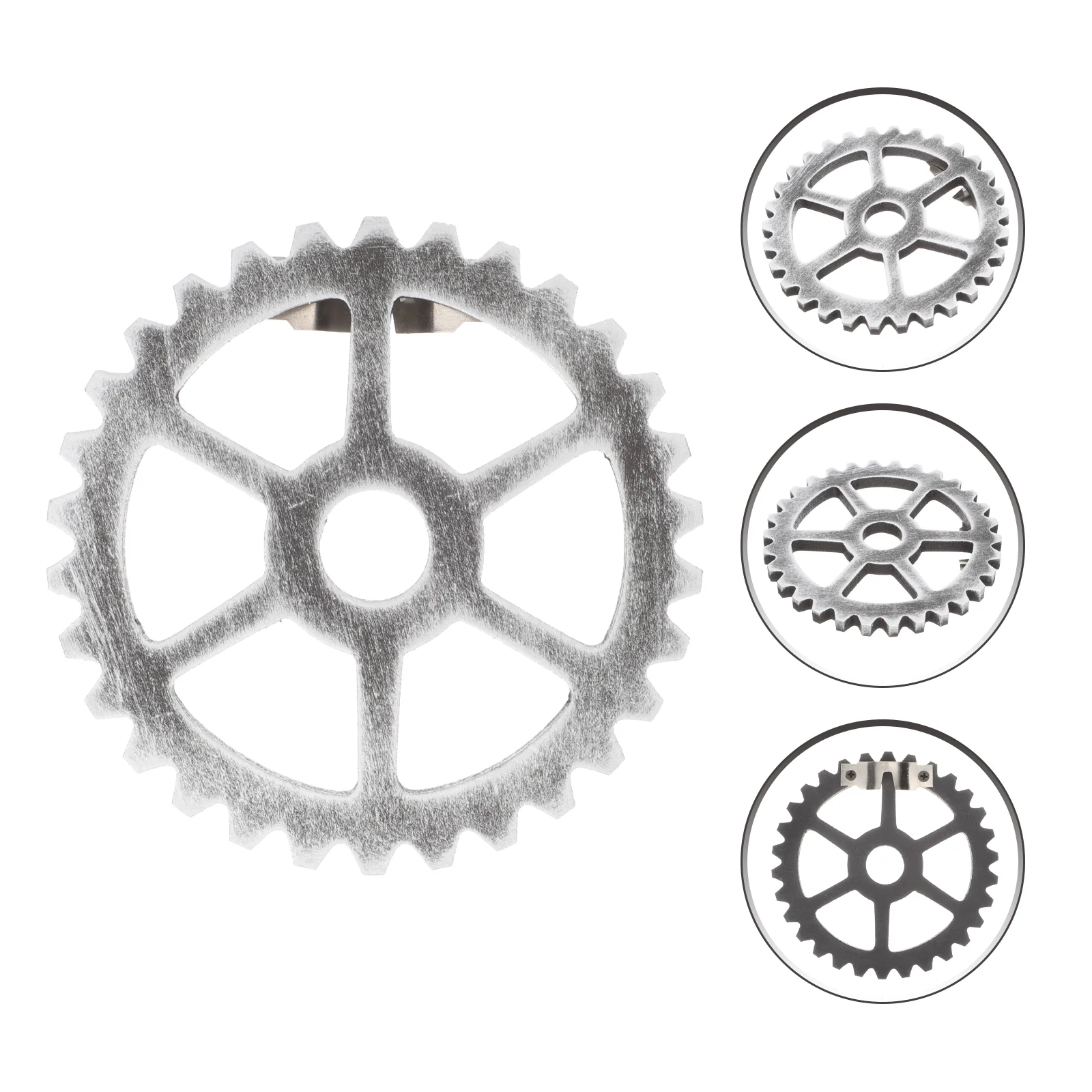 

Gear Wall Wheel Steampunk Decorindustrial Vintage Hanging Rustic Decoration Retro Sculpture Ornament Wooden Woodstyle Wagon