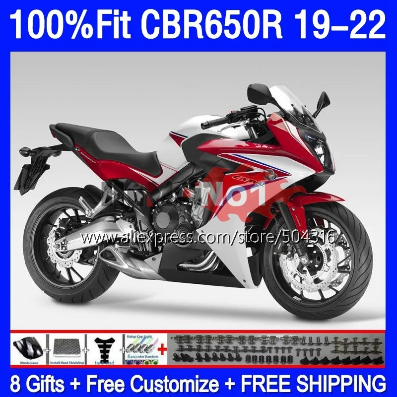 

OEM Корпус для HONDA CBR650R CBR 650R 650 CBR-650 CBR650 R 19 20 21 22 179MC.15 CBR-650R 2019 2020 2021 обтекатель красный глянцевый