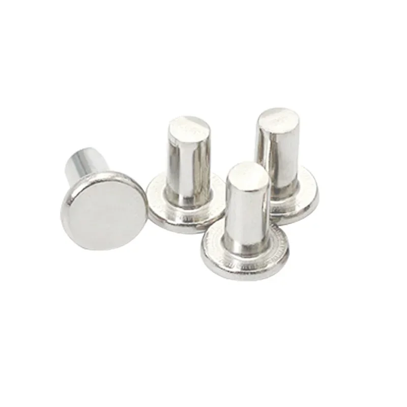 Плоская головка из нержавеющей стали 304 нарезающая твердая заклепка M3M4M5M6 * 3 4 5 6 8 10