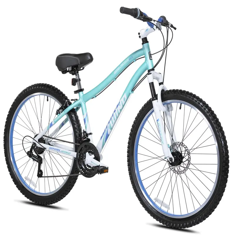 

26" Whirlwind Women's Mountain Bike, Teal Applicable Shock Absorption Bicycle Variable Speed Mountain Brake Adult Cycling