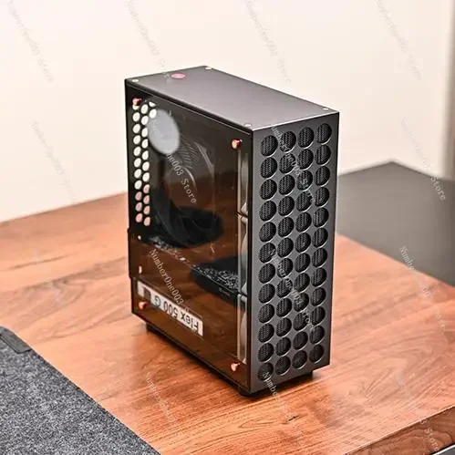 Фото V9 Captain Цельноалюминиевый источник питания FLEX на заказ Маленькое шасси поддерживает двухслотовый печатныйI половинной высоты №3