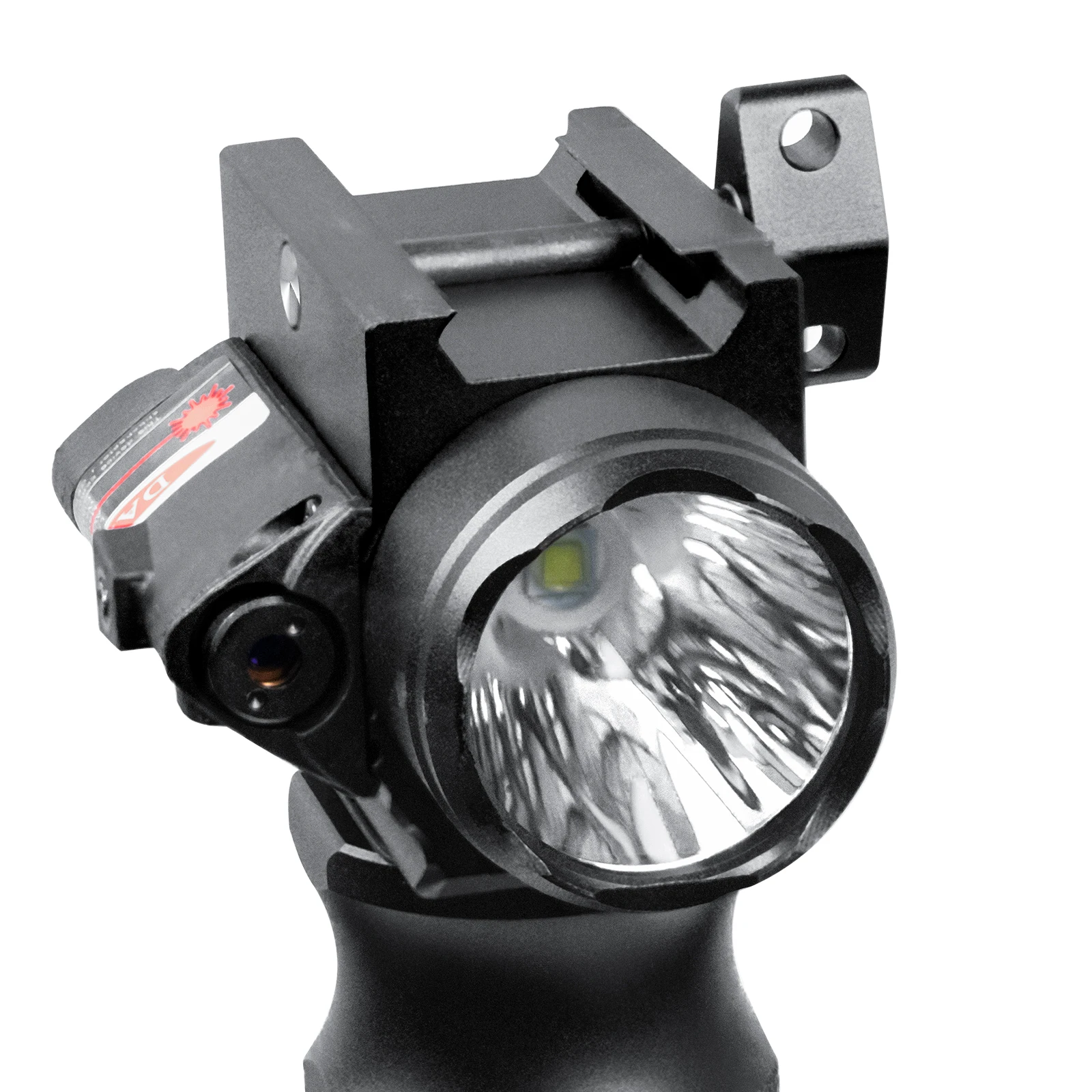 

Тактический фонарик с красной точкой для охоты