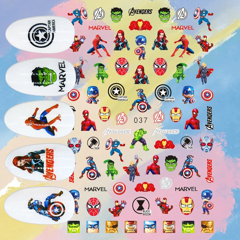 1pcs-disney-marvel-superheroes-3d-nail-stickers-nail-art-supplies-mickey-mouse-stitch-nail-art-decals-diy-nail-art-supplies