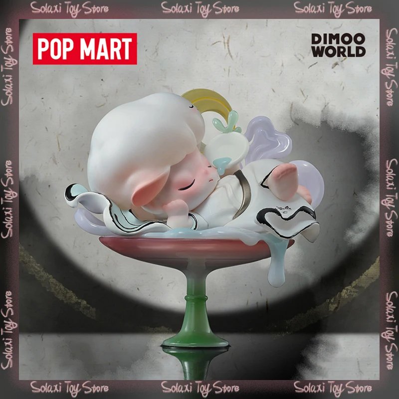 Popmart Bubble Maat Dimoo Wind Moon Series ручная работа слепая коробка милая игрушка загадочная