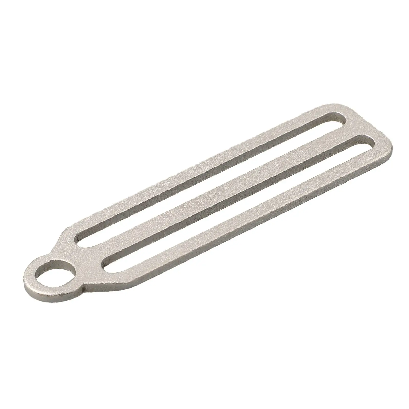 Пряжка-слайд Пряжка 1 шт. 68*18*2 мм Легкая серебряная нержавеющая сталь Водные виды