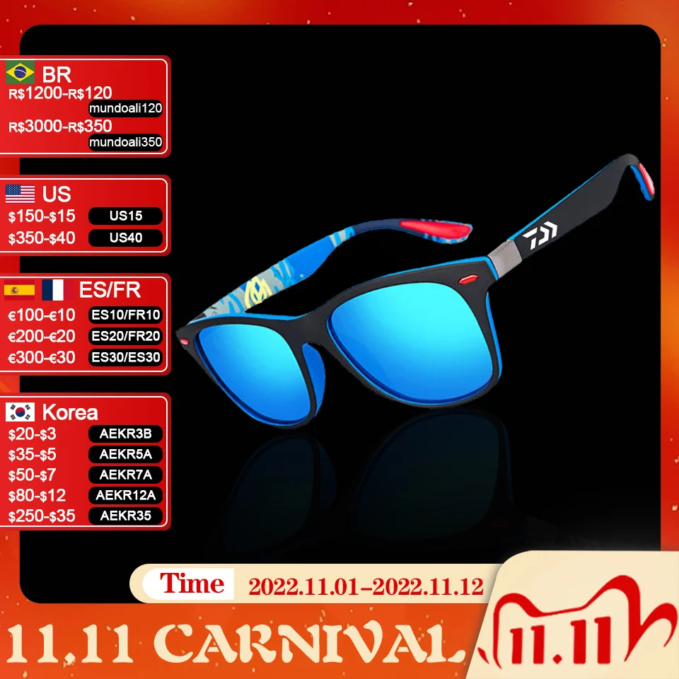 

Fishing Sunglasses Unisex Polarized Glasses Sun UV Protection Glasses UV400 Safe Driving Outdoor Sports Sunglasses