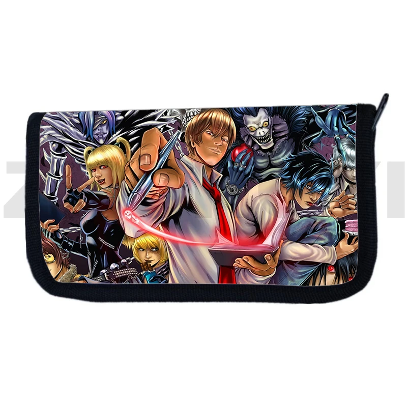 

Популярный 3D кошелек с надписью DEATH NOTE, сумки для женщин, милый кошелек с аниме Death Note, Миса, Аманом, L, Рюк, кошелек для монет, удостоверения личности, кошельки на молнии