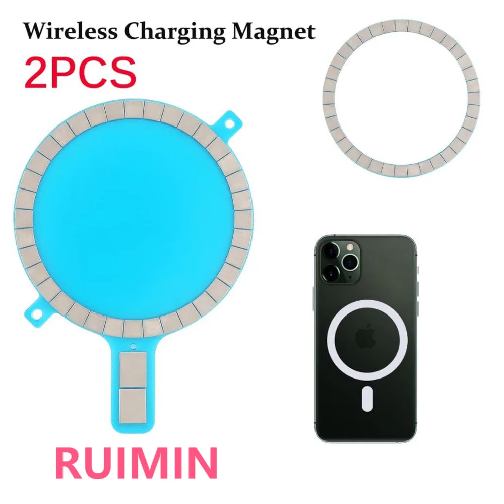 

Strong Wireless Charging Magnet Metal Magnetic Ring Case for Charger For iPhone 13 14 12 X SE 11 Pro XS Max 11 XR 12mini