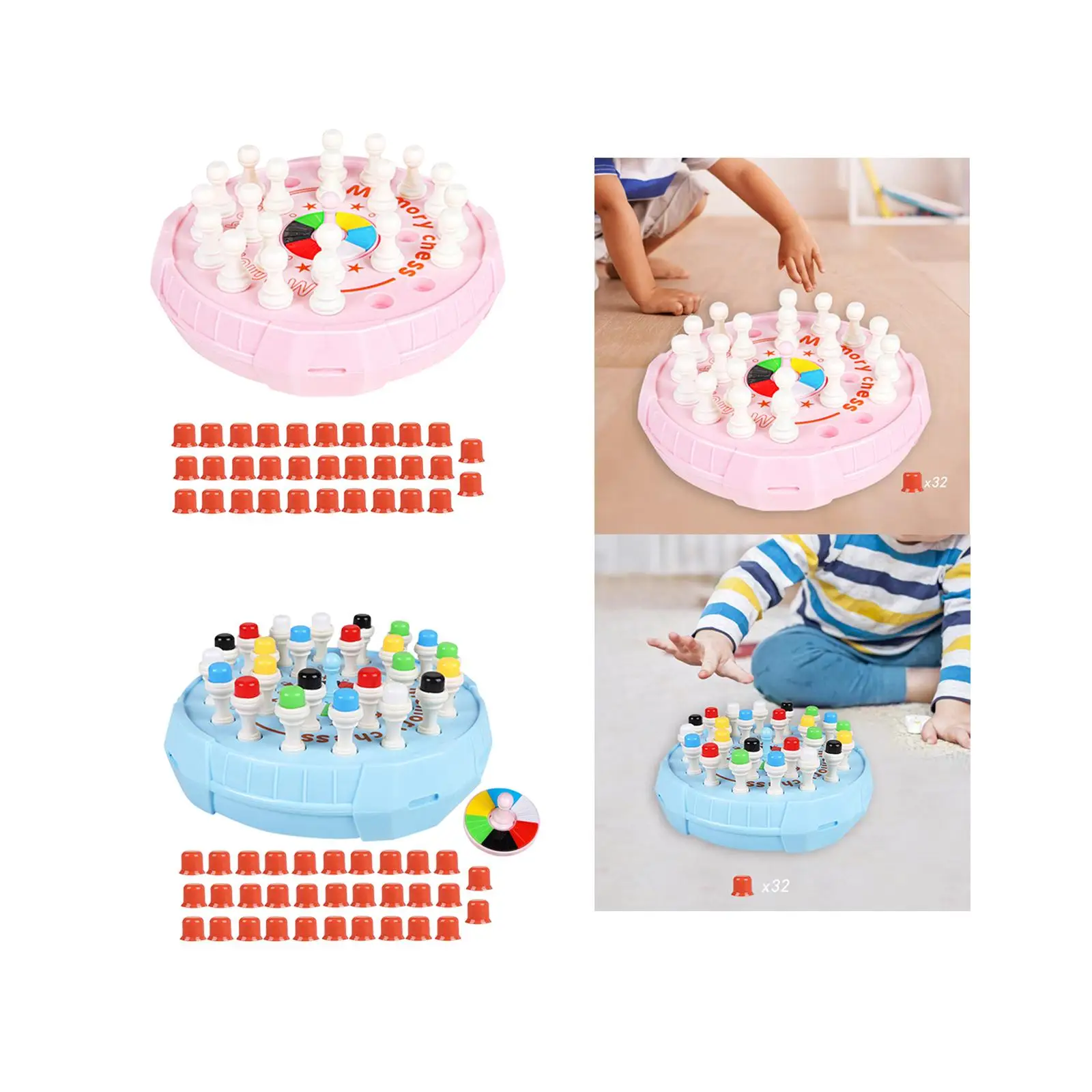 2 в 1 Детские шахматные настольные игры