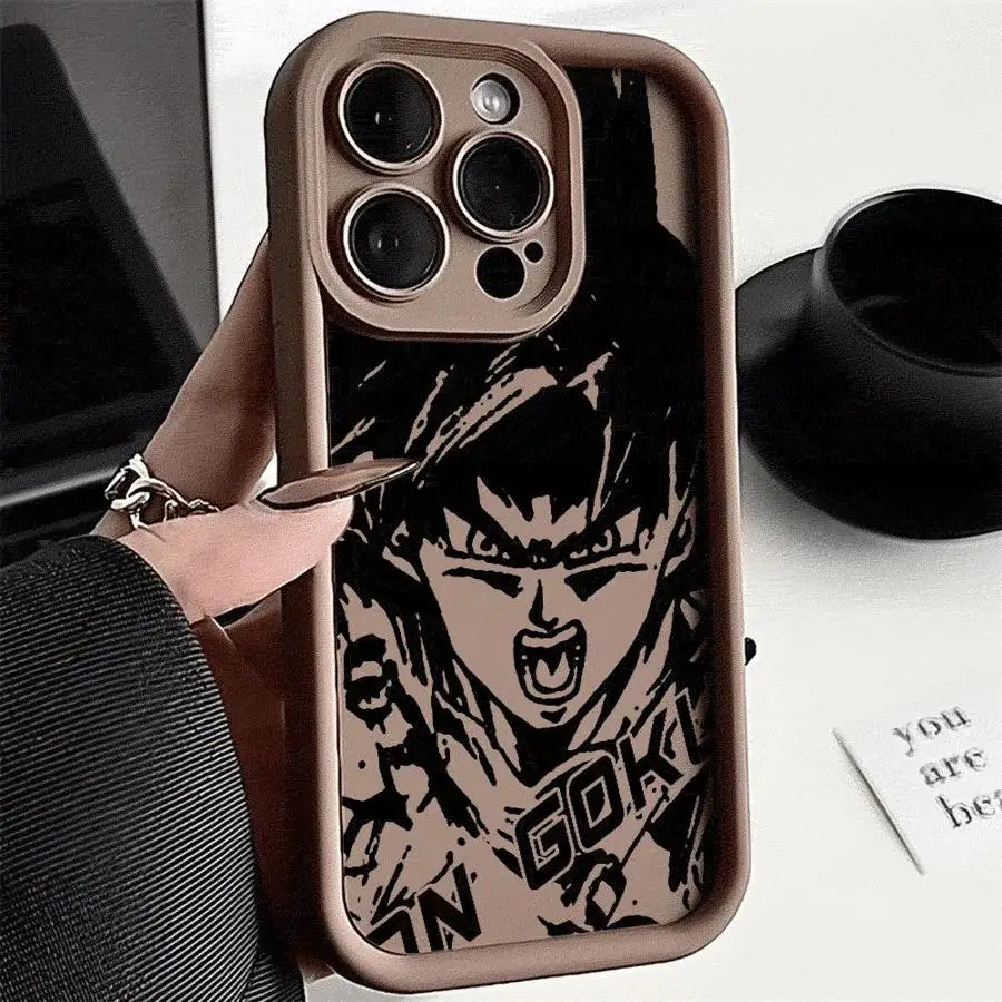 Anime D-Dragons-Balls Phone Case for Apple iPhone 16 11 13 15 12 14 Pro Max 7 XR X XS Mini Plus 8 Silicone Cover