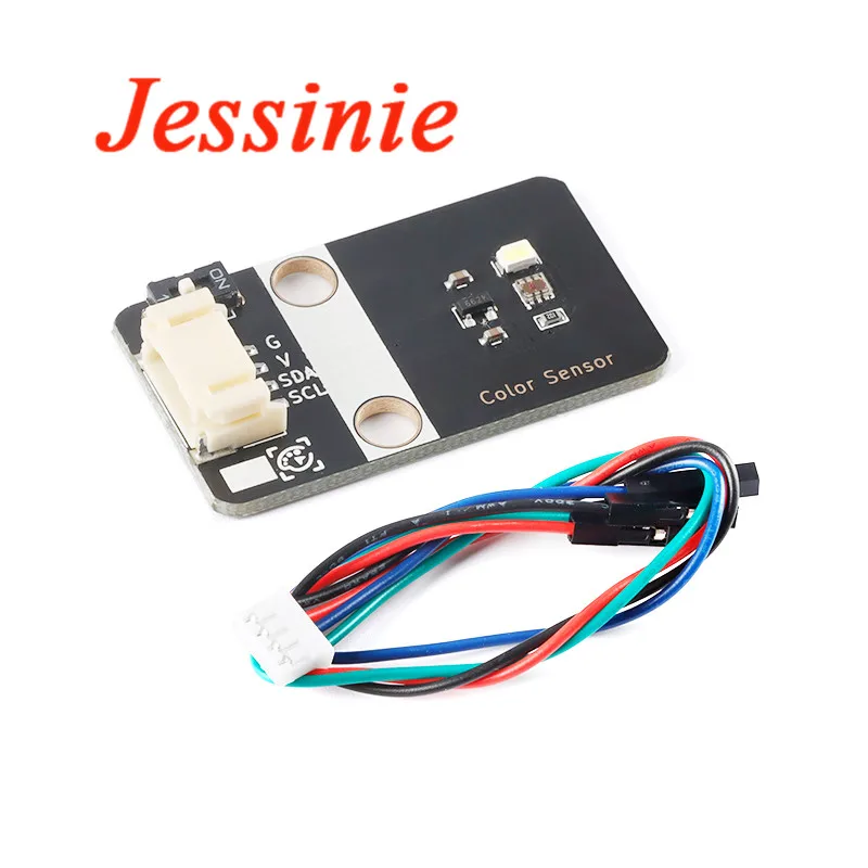 Модуль датчика распознавания цветов RGB макетная плата 5 в IIC I2C ZC-CLS381 для Arduino STM32 -