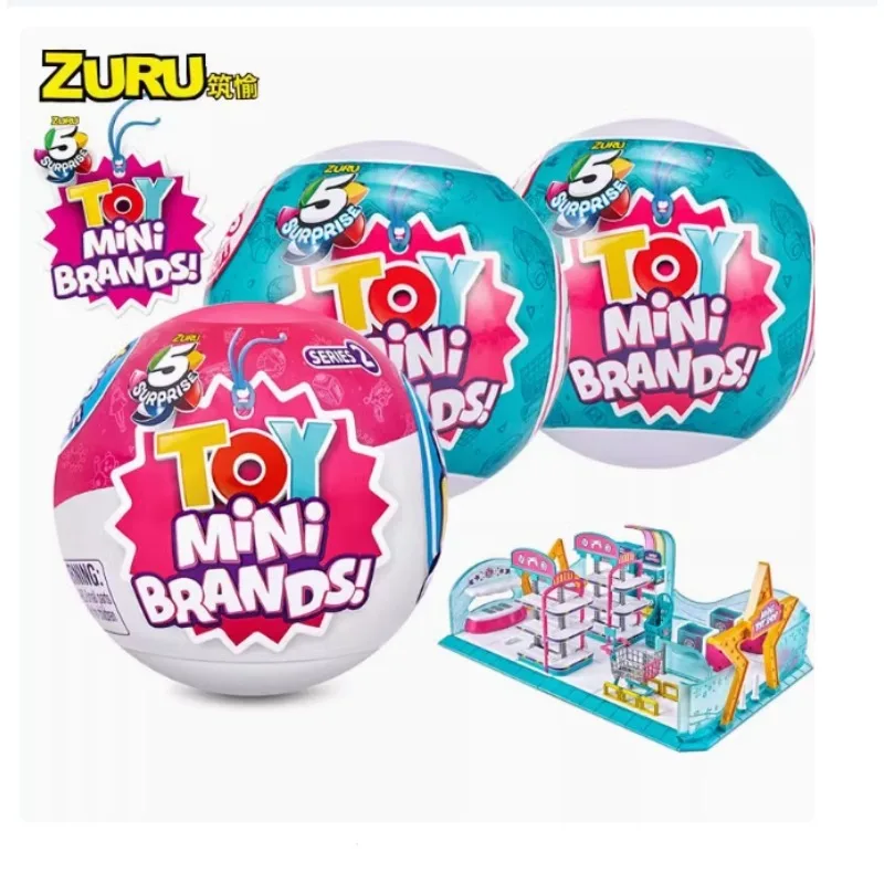 Фото Zuru 5, шар-сюрприз, мини-бренды, Лотсо, Патрик, звезды, робот-динозавр, фигурки героев, мультяшная миниатюрная модель, игрушки, коллекционные предметы, подарок №2