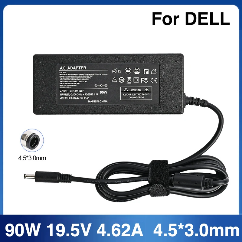 TVSPower Адаптер для ноутбука Dell 19.5В 4.62А 90Вт