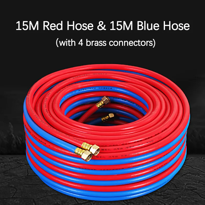 

Кислородный шланг, двухцветная газовая труба высокого давления, ацетиленовый пропановый шланг 8 мм, аксессуары для сварки, 10-30 метров