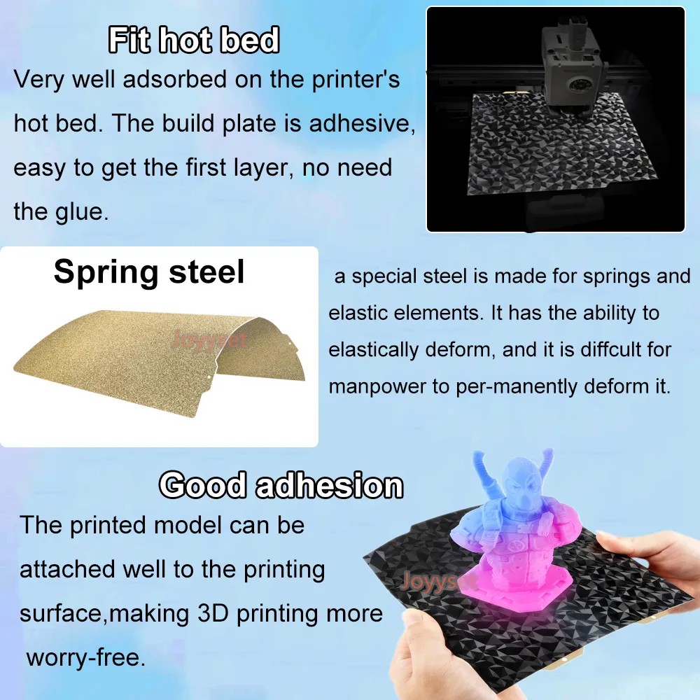 Детали для 3D-принтера Bambu Lab A1 Mini со встроенной пластиной стальной лист PEI с