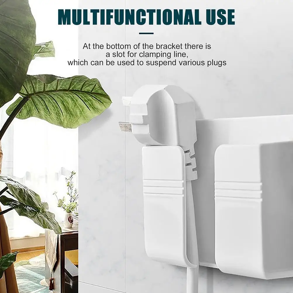 Настенный крючок для зарядного устройства Держатель мобильного телефона