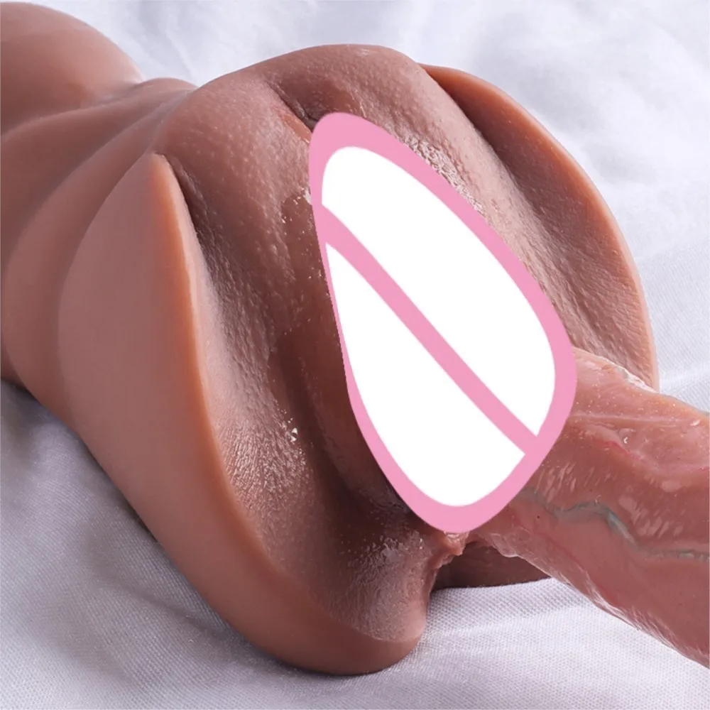 Реалистичная Вагина искусственная кожа Глубокая глотка карманная киска