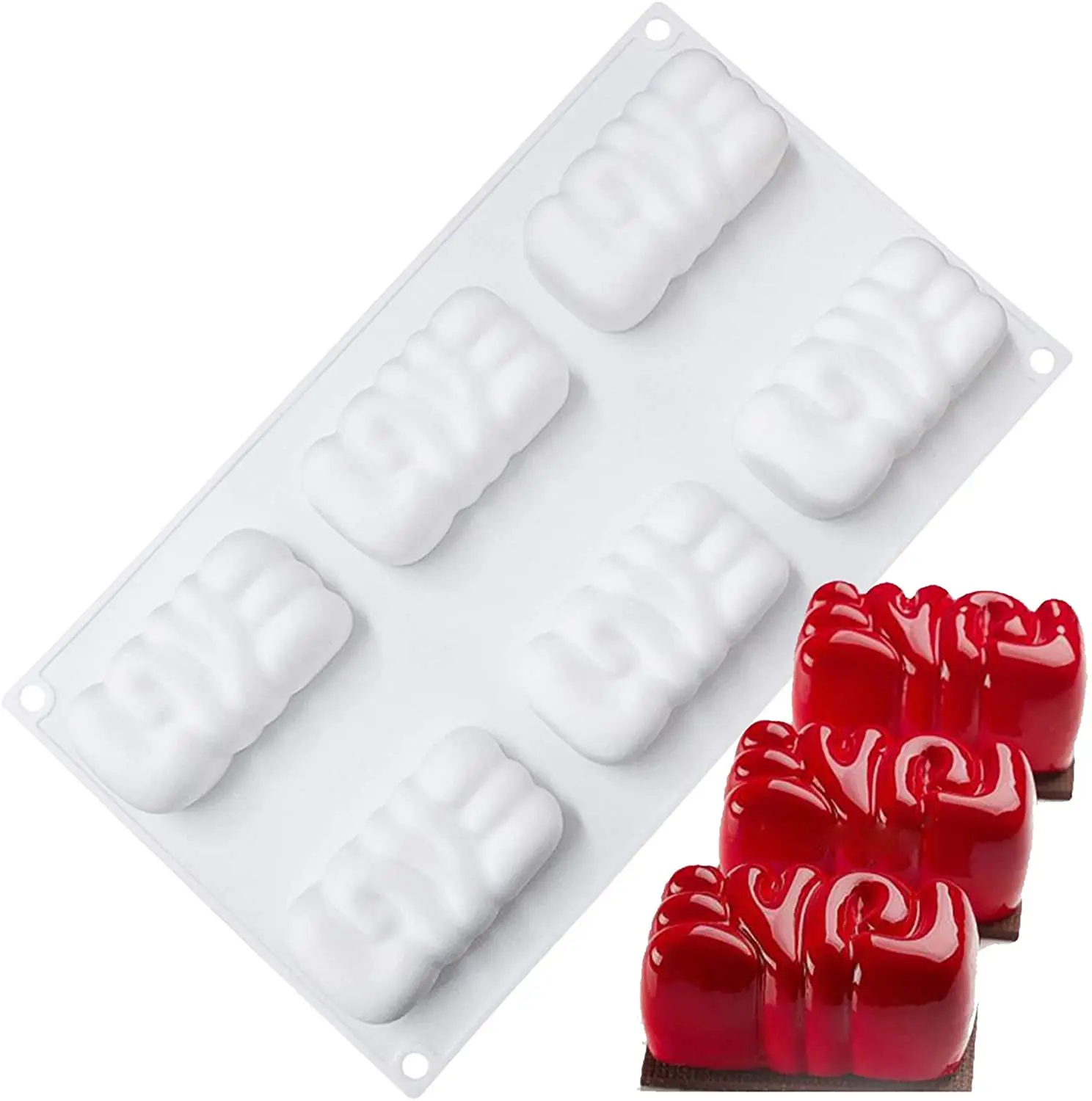 

love shape silicone mold for baking mousse cake 3d silicone baking molds for cakes french dessert mold for pastry chocolate ice